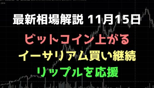 強気継続｜ビットコイン、イーサリアム、リップルの値動きを解説