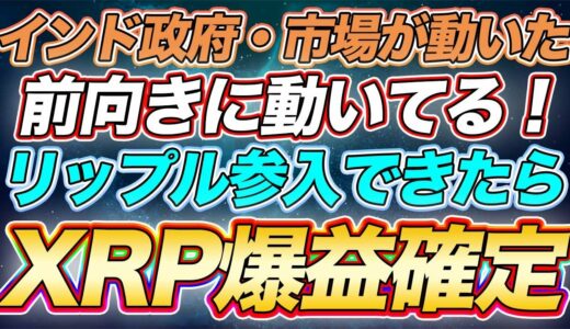 仮想通貨【リップル】ついに動くか！参入できればとんでもないことに！