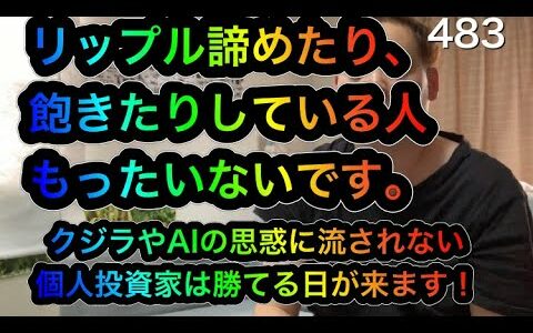 【心配不要】リップルの理想と現実 8種類の買いのポジションが執拗に交差する 売り買いの心理的解説動画