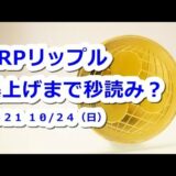 仮想通貨 XRPリップル爆上げまで秒読み？週足チャート分析【10月24日】