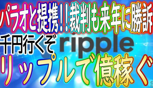 【資産10倍案件】1000円も夢じゃない！リップルで本気で稼ぎたい方は見て下さい！