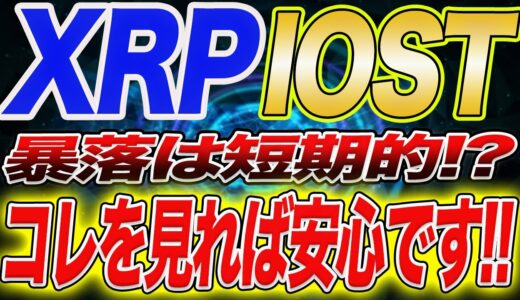 【次のチャンスを掴む事が大切!!】リップル、IOST保有者はすぐに見て!!まだまだ稼げるチャンスあります!!今後の立ち回りを教えます!!【仮想通貨】