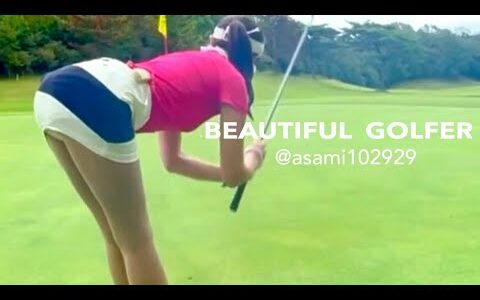 【女子ゴルフ】美人で可愛い日本人女子ゴルファー @asami102929さん