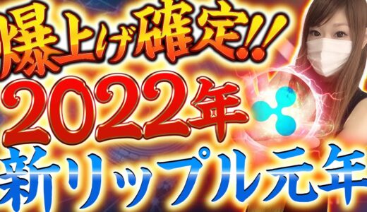 【仮想通貨リップル】XRP保有者に朗報!!2022年に新リップル元年で爆上げ!?【ビットコイン】