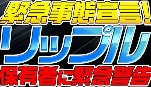 【仮想通貨リップルがやばい!!】ビットコインが重要ライン割れでアルトコインも大暴落！今後どこまで下がる??