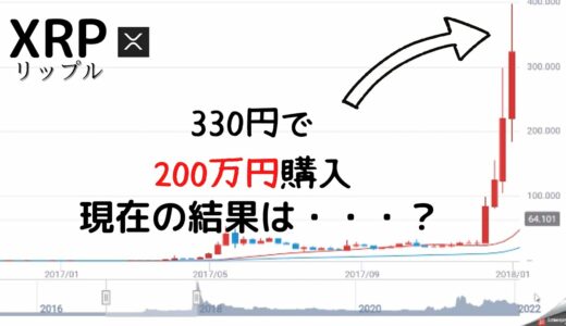 仮想通貨リップルに200万円投資して4年間持ち続けた結果→○万円に　#Shorts