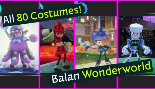 All 80 Costumes Breakdown! - Balan Wonderworld
