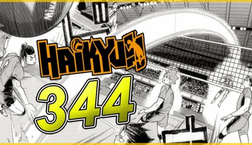 Haikyu!! Chapter 344 Live Reaction – YOU SAID WHAT?! ハイキュー!!