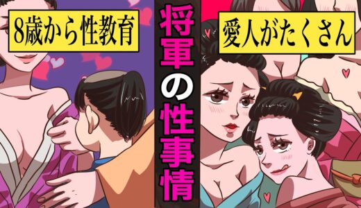 【ゆっくり歴史解説】江戸時代の将軍の性生活とは...女性事情はどんな感じだった？