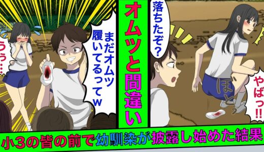 🔴小3で生理が来た私に幼馴染「こいつオムツ履いてやがる♪」→無知の男子にバカにされることに→数年後、同窓会で会うと昔の話題になり、まさかの展開に！【マンガ】【スカッとする話】