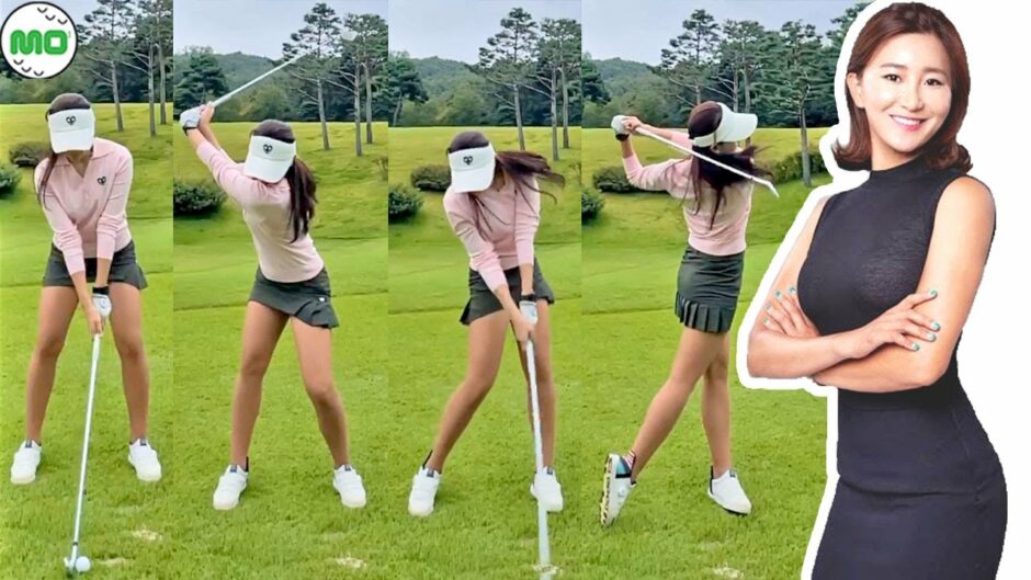 イム ジソン Lim Ji Sun 韓国の女子ゴルフ スローモーションスイング