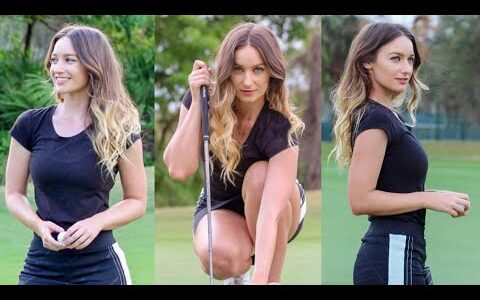 【女子ゴルフ】スタイル抜群超絶美女のナイスショットを見逃すと後悔しますよ😍【アメリカ人女子プロゴルファー(LPGA所属)@hannahbggさん】