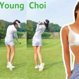 Suk Young  Choi チェ・ソクヨン 韓国の女子ゴルフ スローモーションスイング!!!