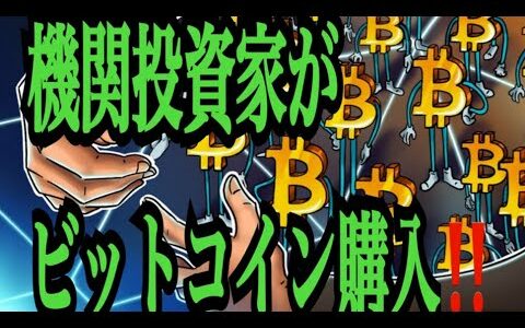 【仮想通貨リップルXRP情報局】機関投資家がビットコイン買い増し購入！！