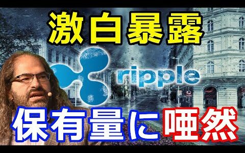 仮想通貨リップル（XRP）リップル社CTOが衝撃の告白！『XRPの保有量が！』