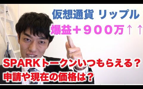 仮想通貨 リップル 爆益900万！ SPARKトークン付与っていつ？申請や現在の価格は？SEC新委員長就任！