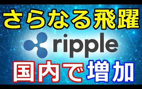 仮想通貨リップル（XRP）国内市場はさらなる飛躍へ『日本国内で増加の動き』