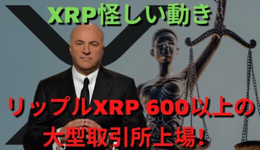 リップルXRP 600以上の大型取引所上場！ XRP隠されたブロックチェーン技術！XRP怪しい動き！ SECいじめられる！ 新しいものの可能性！（リップルSEC、リップルSEC訴訟、リップル訴訟）