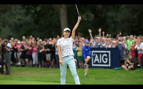 【渋野日向子】2019年 AIG全英女子オープンゴルフ 最終日3番～表彰式