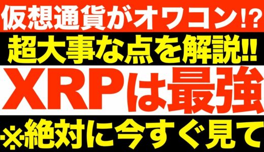 リップル【今すぐ見て‼︎】この暴落の中で大事なのはこれ‼︎考え方で稼ぎが変わる⁉︎