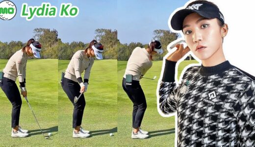 Lydia Ko  リディア・コー ニュージーランドの女子ゴルフ スローモーションスイング!!!