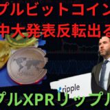 BTC XRP – リップルXPRリップル目標：リップルツードアの準備完了10月？ 11月？リップル展望、リップル目標が！リップルビットコイン米国13日中大発表反転出るか？（リップルコイン、リップル）