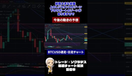 ビットコインFX）今後の動き予想 #shorts