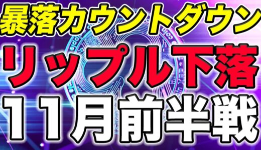 【リップルどうなる？】11月前半戦を制する相場分析【仮想通貨】【ビットコイン】【リップル】