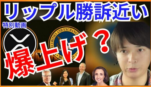 【仮想通貨リップル】SEC裁判 勝訴で 爆上げなのか？