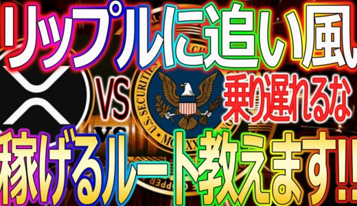 【コインベースがリップルの味方に！】SECとの裁判終わる前に仕込みましょう！【仮想通貨/暗号資産】