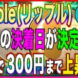 ♯35【XRP(リップル)】最新ニュース❕SEC裁判の決着日が決定！勝訴することで300円まで上昇待ったなし！！