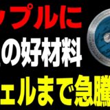 【ニュース】リップルに大量の好材料！スウェルまで急騰か？