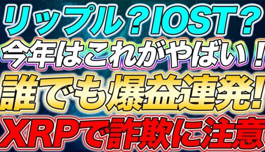 仮想通貨リップル【必ず見て】まじで熱すぎて荒稼ぎ！リップル詐欺に注意！