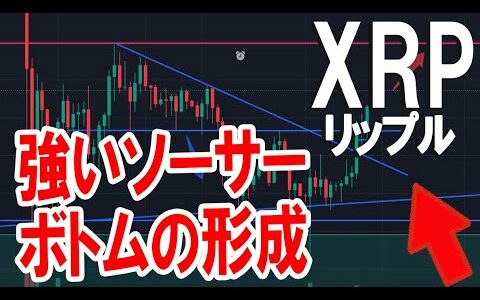 【XRP相場分析】上が見えてきました↑リップル