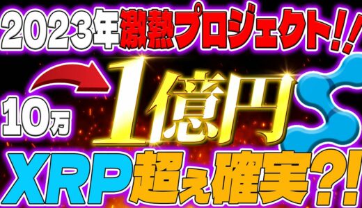 【仮想通貨】リップル超え確実！？激熱レイヤー2プロジェクトで資金1000倍！？【仮想通貨】【XRP】【LUNC】【柴犬】【ビットコイン】【イーサリアム】