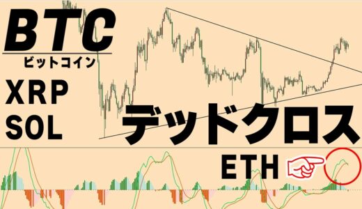 【仮想通貨BTC,ETH,XRP,SOL】アルトがビットよりも弱い原因はインジケーターに表れている