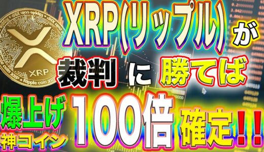 ♯80【爆上げ確定！！】もしリップルが裁判に勝てば、XRPは神のコインとなるでしょう。