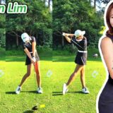 Ji Sun Lim イム・ジソン 韓国の女子ゴルフ スローモーションスイング!!!
