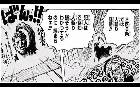 ワンピース ネタバ レ928話 小紫は本当に美女なのか！？