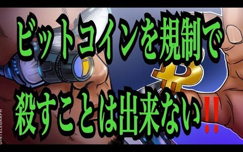 【仮想通貨リップルXRP情報局】ビットコインを規制で殺すことは出来ない！！