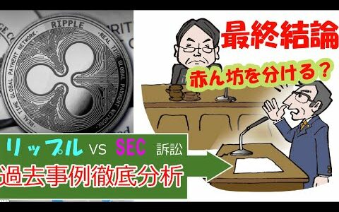 【仮想通貨】リップル訴訟の判決予測！過去訴訟事例徹底検証！赤ん坊を分けるとは…世界の最新仮想通貨ニュースをタイムリーに配信！　　　　　　　　#仮想通貨,#BTC,# XRP,