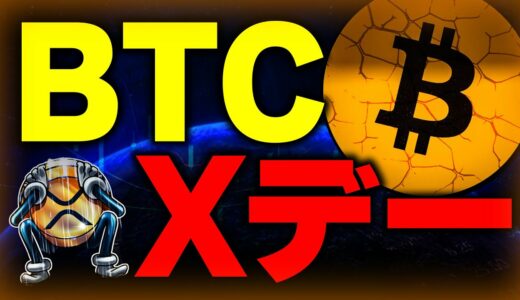 【仮想通貨(ビットコイン)】リップルユーザーも要確認！Xデーは下落上昇どっちだ!?株式市場も大荒れの予感！【BTC.XRP.2023】