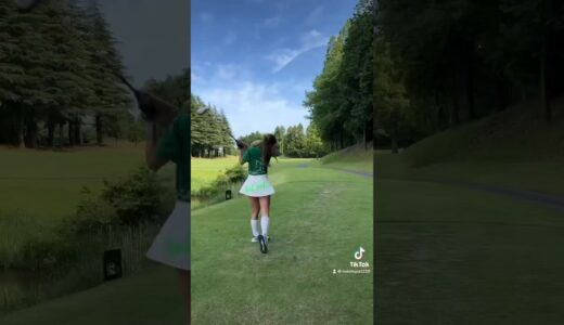 やりたかった動画🎥🏌️‍♀️#ゴルフ#golf#golfswing #ゴルフ女子#ゴルフコーデ#ゴルフスイング #木村理恵 #三浦のん #shortvideo #shorts