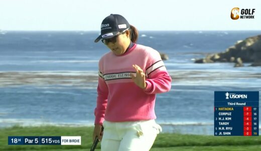 【全米女子23】畑岡奈紗、6バーディ「66」の会心ゴルフで単独首位浮上！