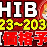 【仮想通貨(SHIB)】2030年までの価格をAIが予想！今後の価格推移はどうなる？【バーン効果】【caw.xrp】