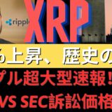 リップル超大型速報！リップルvs SEC訴訟価格影響！ 海外XRPコミュニティ話題、膨大な関心集中されている！XRP20 ICO いよいよローンチ！- BTC XRP