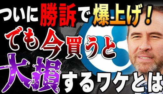 【リップル最新情報】勝訴した今買うべきでない理由とは？価格に影響する今後の動向を解説！【仮想通貨女子】