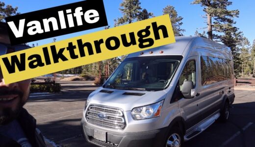 Walkthrough of my 2020 Coachmen Beyond Class B Van "Bertha" with full rear bath- Vanlife Videos