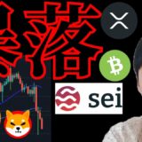 暴落の理由！ 爆上げ前の下げ？ リップル裁判 (仮想通貨 BTC ETH XRP BCH SHIB SEI ドル円 相場分析)