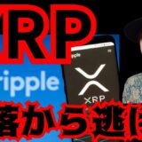 リップル(XRP)から逃げて！全戻しの暴落が来る。